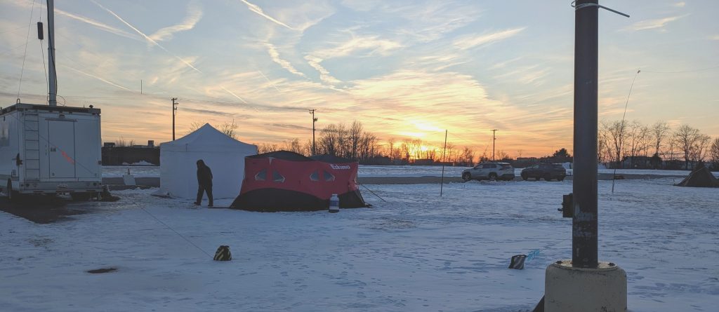 WFD 2025 site panorama at sunset